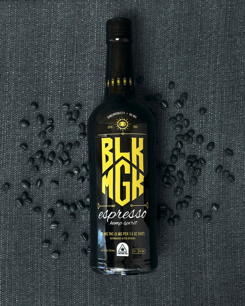 BLKMGK Expresso 85mg Bottle