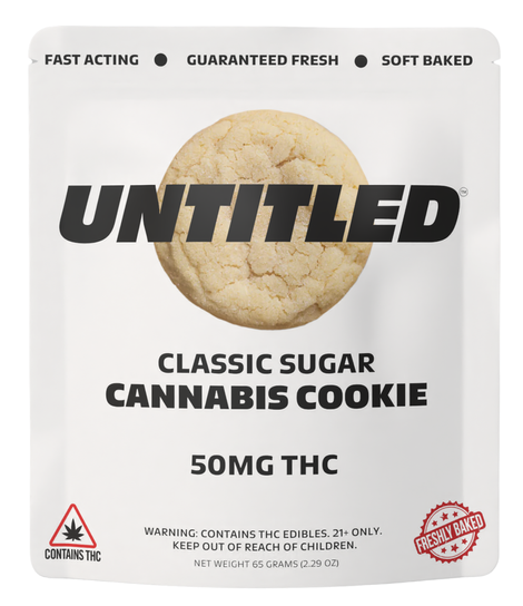 Untitled I Jumbo Cannabis Cookie I 50MG