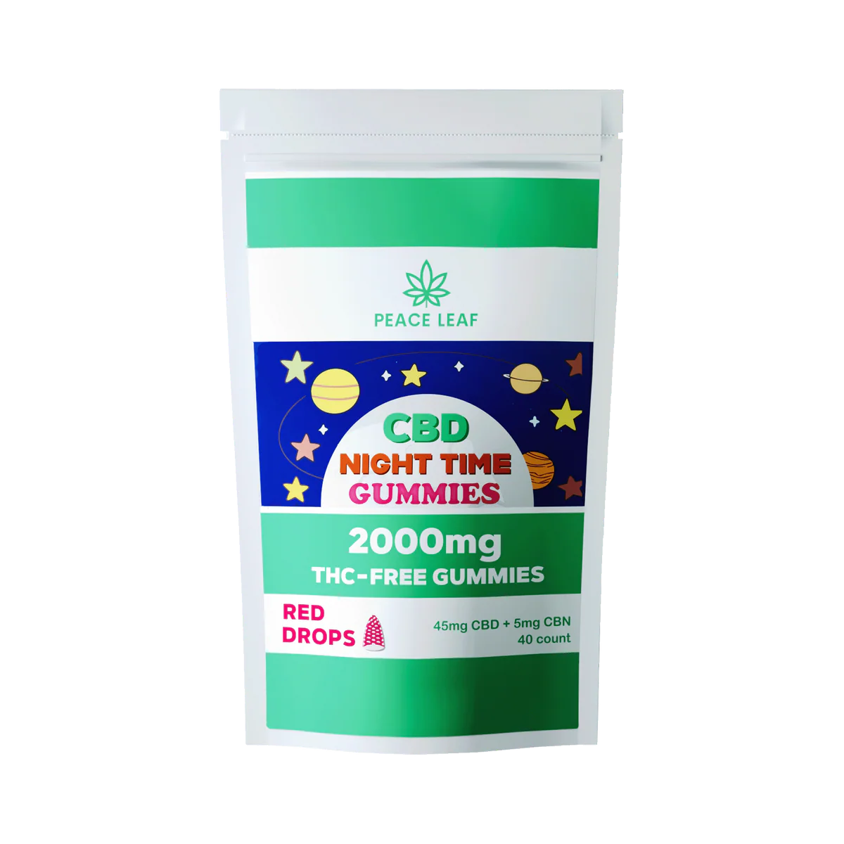 Peace Leaf CBD Gummies-Night Time