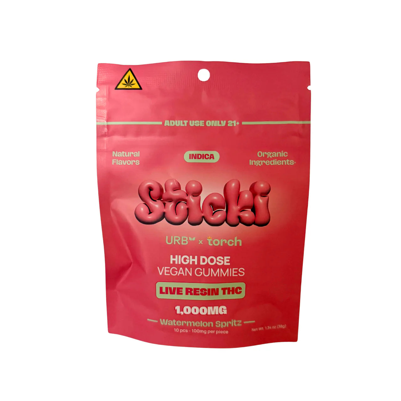 Urb X Torch Sticki Gummie 1000mg I 100mg Piece