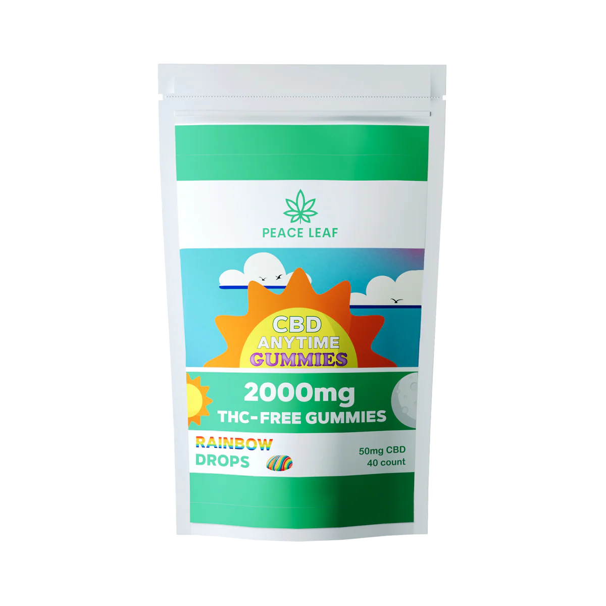 Peace Leaf Anytime CBD Gummies