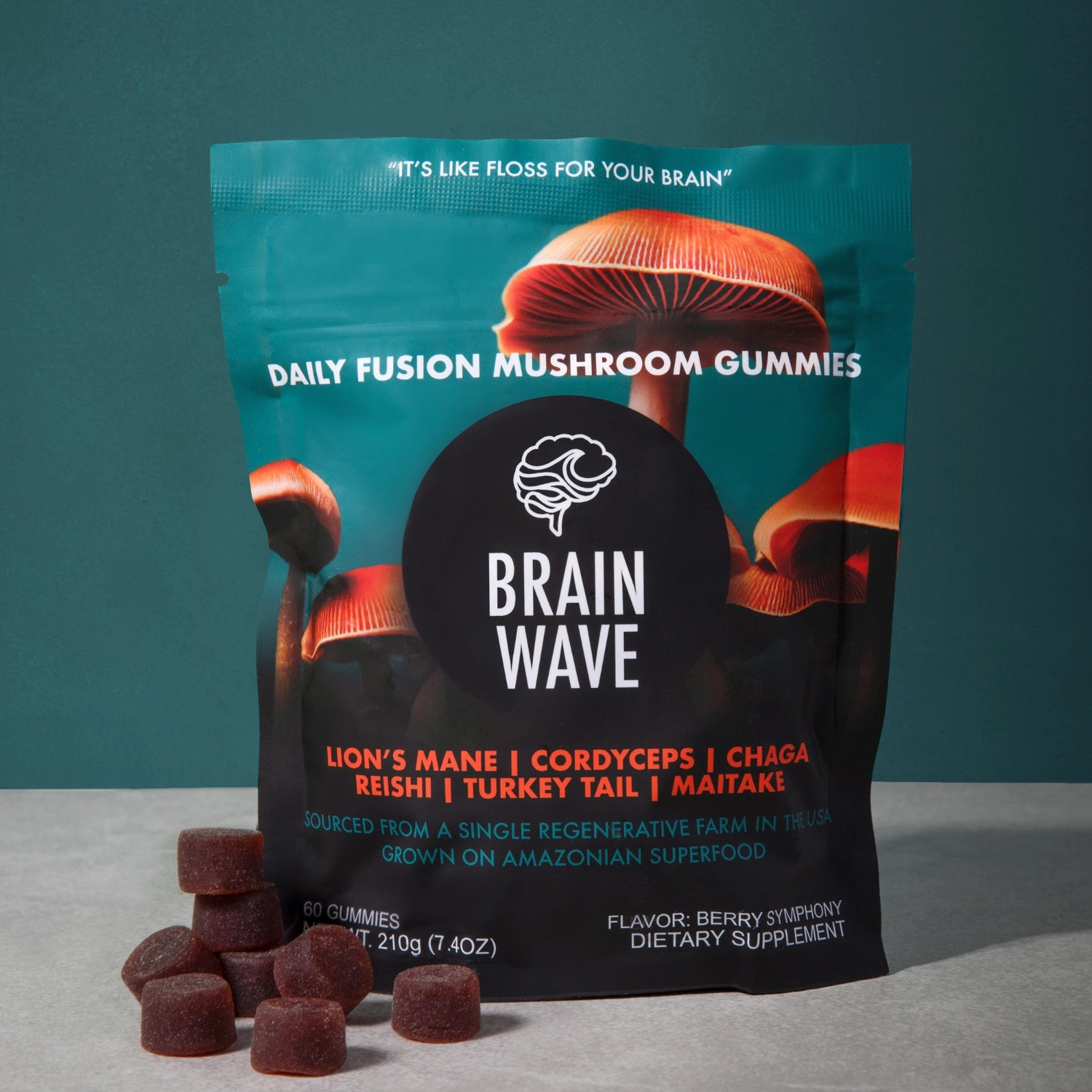Brain Wave Mushroom Gummies