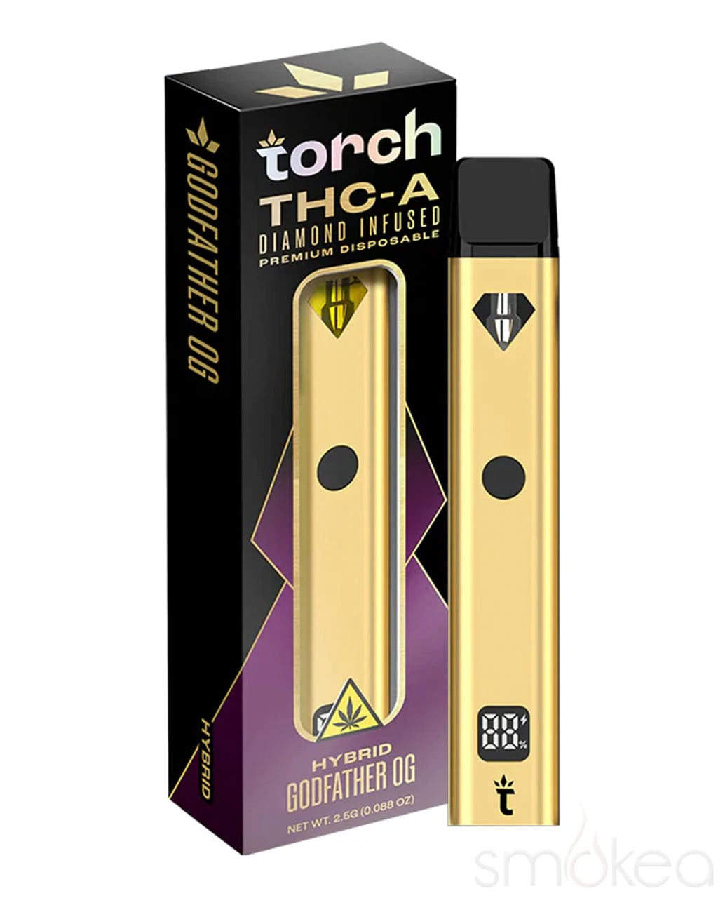 Torch 2.5g Diamond Infused Vape Godfather OG