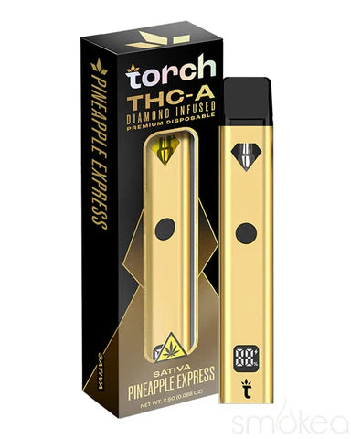 Torch 2.5g Diamond Infused Vape Pineapple Express